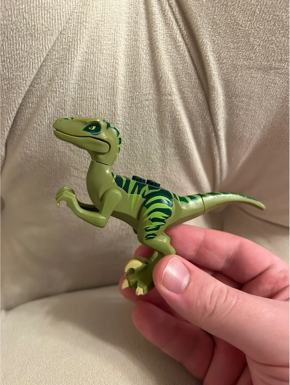 Lego Dinosaur Raptor / Velociraptor (Jurassic World Charlie) AB1